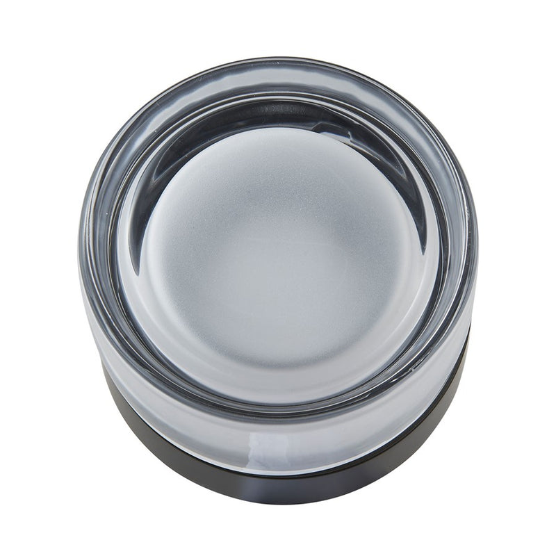 Abra Lighting Elf 1 Light Indented Solid Wall/Ceiling, BK