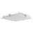 Abra Lighting Matrix 1 Light 15" Flat Square Flushmount, Chrome