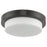 Abra Lighting Step 1 Light 11" Stepped Opal Flushmount, Bronze