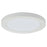 Abra Lighting Trix 1 Light 7.25" Slim Disc Flushmount, White