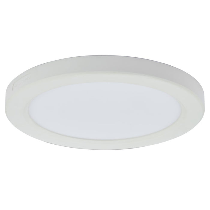 Abra Lighting Trix 1 Light 7.25" Slim Disc Flushmount, White