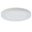 Abra Lighting Trix 1 Light 7.25" Slim Disc Flushmount, White