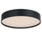 Abra Lighting Snare 1 Light 14" Metal Cylinder/Frost Flush, BK