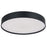 Abra Lighting Snare 1 Light 17" Metal Cylinder/Frost Flush, BK
