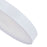 Abra Lighting Snare 1 Light 17" Metal Cylinder/Frost Flush, White