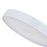 Abra Lighting Snare 1 Light 17" Metal Cylinder/Frost Flush, White