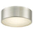 Abra Lighting Bongo 10" Metal Cylinder/Frost Flush, Nickel