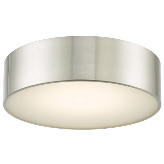 Abra Lighting Bongo 12" Metal Cylinder/Frost Flush, Nickel