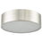Abra Lighting Bongo 12" Metal Cylinder/Frost Flush, Nickel