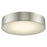 Abra Lighting Bongo 16" Metal Cylinder/Frost Flush, Nickel