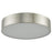 Abra Lighting Bongo 16" Metal Cylinder/Frost Flush, Nickel
