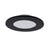Abra Lighting Button 1 Light 4.5" Slim Disc Flushmount, Black