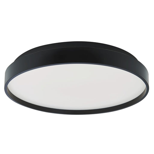 Abra Lighting Tambourine 1 Light 10" Flushmount, Black