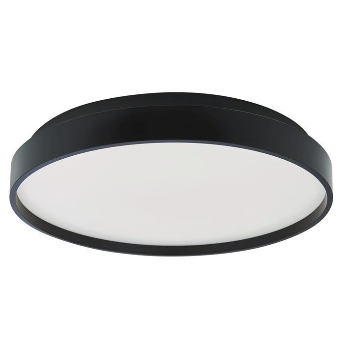 Abra Lighting Tambourine 1 Light 10" Flushmount, Black