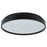 Abra Lighting Tambourine 1 Light 10" Flushmount, Black