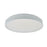 Abra Lighting Tambourine 1 Light 10" Flushmount, White