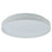 Abra Lighting Tambourine 1 Light 10" Flushmount, White
