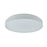 Abra Lighting Tambourine 1 Light 10" Flushmount, White
