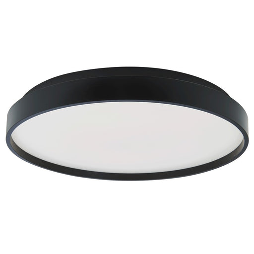 Abra Lighting Tambourine 1 Light 13" Flushmount, Black
