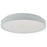 Abra Lighting Tambourine 1Lt 13" Flushmount, White - 30052FM-WH-TAMBOURINE