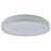 Abra Lighting Tambourine 1 Light 13" Flushmount, White