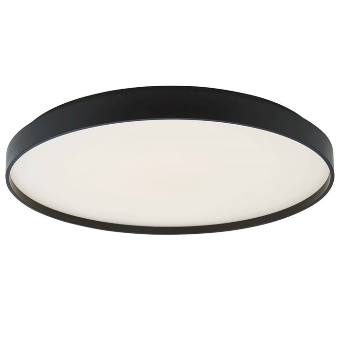 Abra Lighting Tambourine 1 Light 15" Flushmount, Black