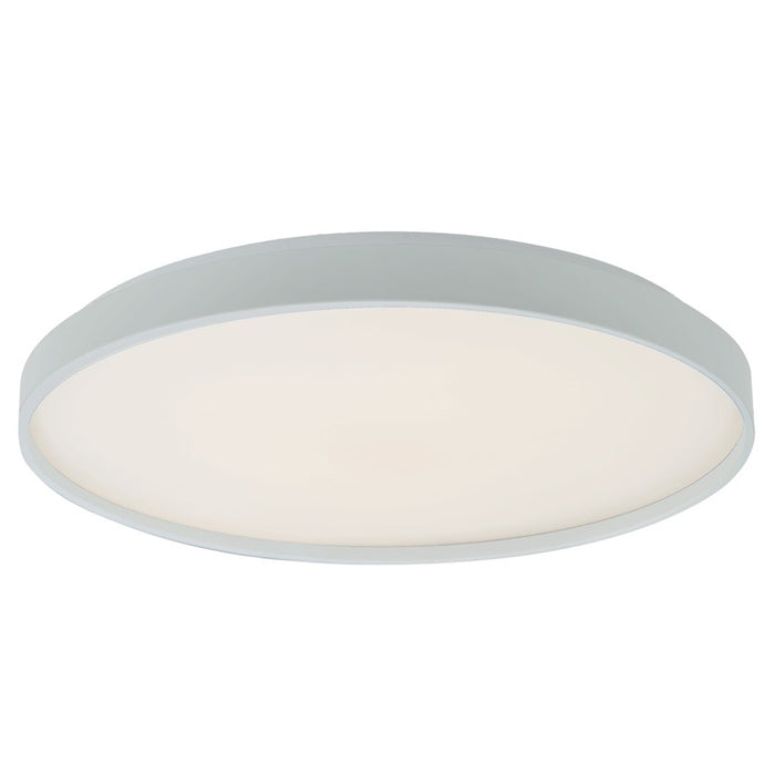 Abra Lighting Tambourine 1Lt 15" Flushmount, White - 30053FM-WH-TAMBOURINE