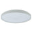 Abra Lighting Tambourine 1 Light 15" Flushmount, White