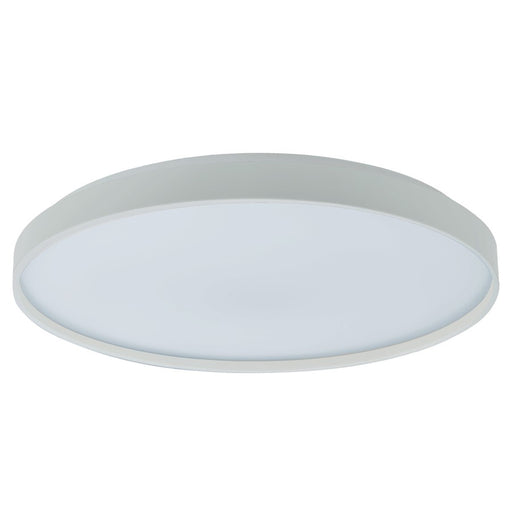 Abra Lighting Tambourine 1 Light 15" Flushmount, White