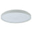 Abra Lighting Tambourine 1 Light 15" Flushmount, White