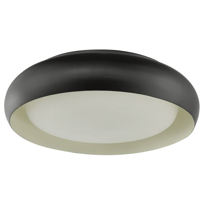 Abra Lighting Euphoria 1 Light 15" Curved Frame/Opal, Bronze