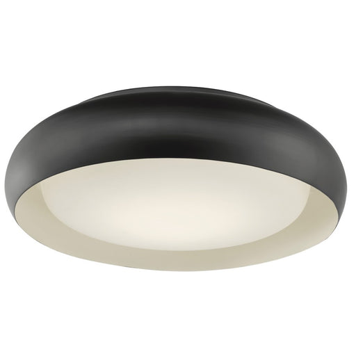 Abra Lighting Euphoria 1 Light 15" Curved Frame/Opal, Bronze