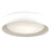 Abra Lighting Euphoria 1Lt 15" Curved Frame/Opal, White - 30060FM-WH-EUPHORIA