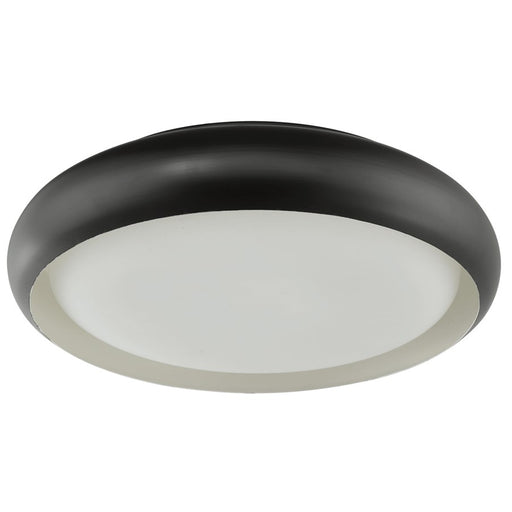 Abra Lighting Euphoria 1 Light 18" Curved Frame/Opal, Bronze