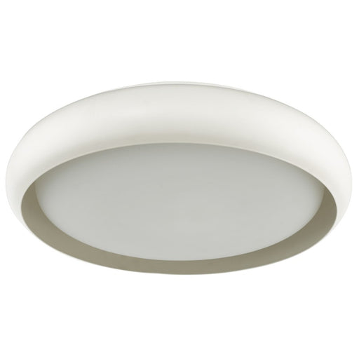 Abra Lighting Euphoria 1 Light 18" Curved Frame/Opal, White