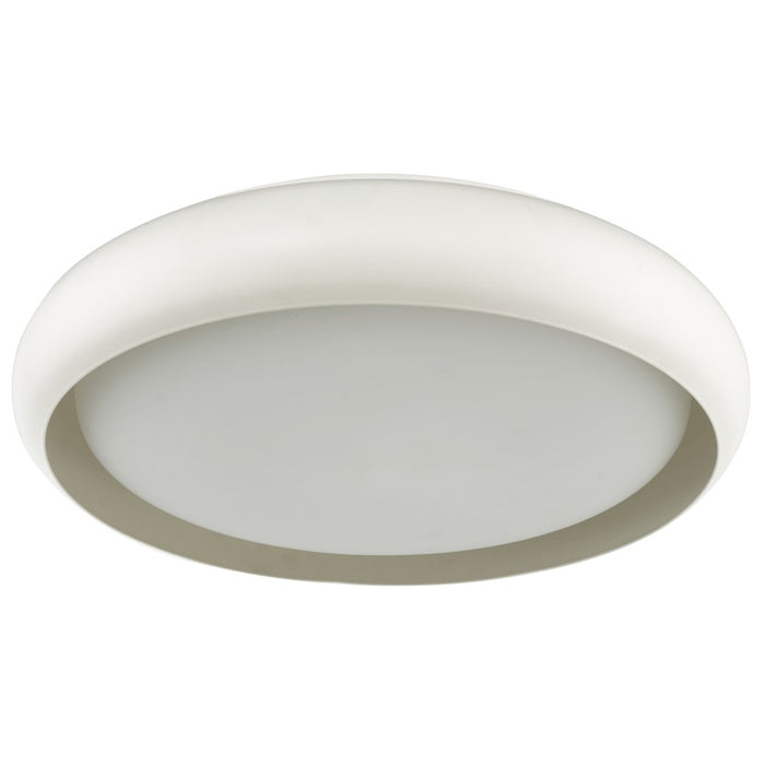 Abra Lighting Euphoria 1 Light 18" Curved Frame/Opal, White