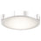 Abra Lighting Halo 1Lt 11" Frosted Flushmount, Chrome - 30065FM-CH-HALO