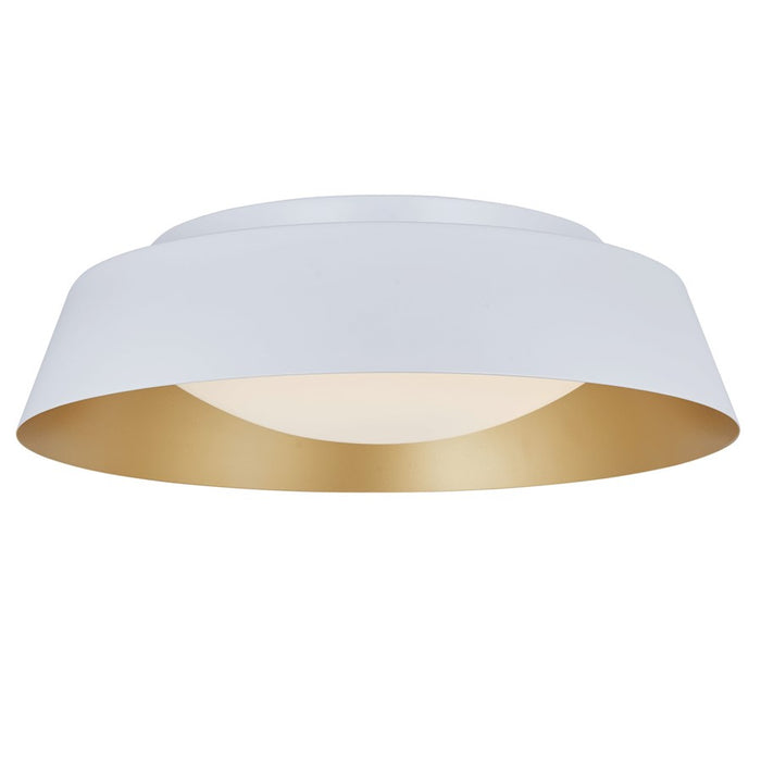 Abra Lighting Flare 15" Flared Frame/Opal, White/Gold