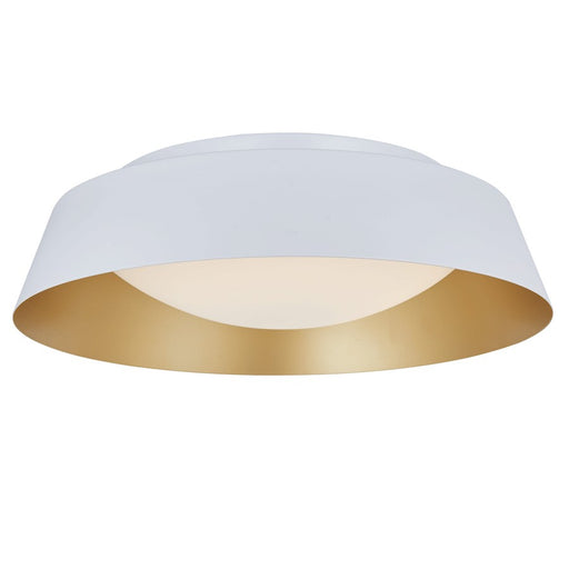 Abra Lighting Flare 15" Flared Frame/Opal, White/Gold