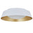 Abra Lighting Flare 15" Flared Frame/Opal, White/Gold