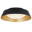 Abra Lighting Flare 1 Light 18" Flared Frame/Opal, BK/Gold