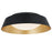 Abra Lighting Flare 1 Light 18" Flared Frame/Opal, BK/Gold