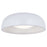 Abra Lighting Lynx 1Lt 13" Inner Curve Flushmount/Opal, White - 30075FM-MW-LYNX