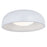 Abra Lighting Lynx 1 Light 13" Inner Curve Flushmount/Opal, White