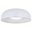 Abra Lighting Lynx 1 Light 13" Inner Curve Flushmount/Opal, White