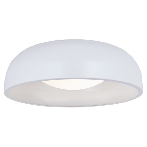 Abra Lighting Lynx 1 Light 13" Inner Curve Flushmount/Opal, White