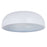Abra Lighting Lynx 1 Light 13" Inner Curve Flushmount/Opal, White