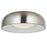 Abra Lighting Lynx 1 Light 17" Inner Curve Flushmount/Opal, Nickel