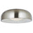 Abra Lighting Lynx 1 Light 17" Inner Curve Flushmount/Opal, Nickel