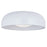 Abra Lighting Lynx 1 Light 17" Inner Curve Flushmount/Opal, White
